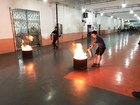 7百联汽车消防技能比赛